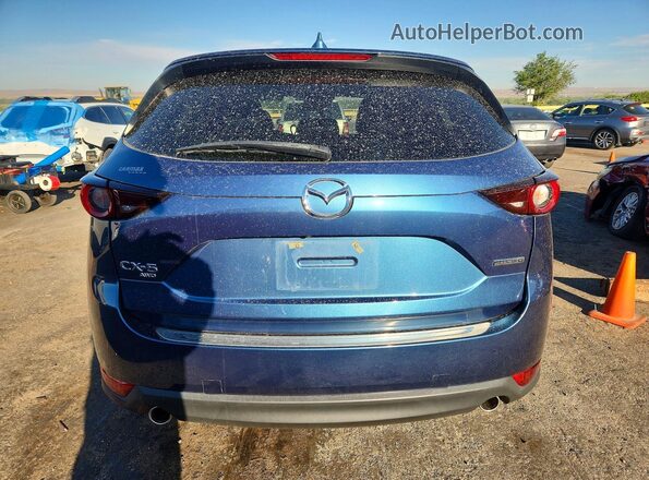 JM3KFBCM8M0500504 2021 MAZDA CX-5 Blue Widok z tyłu