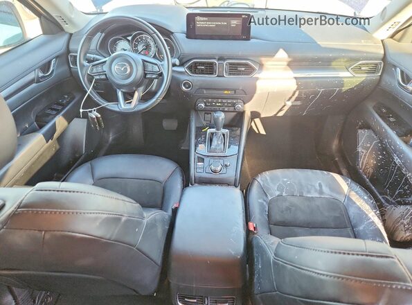 JM3KFBCM8M0500504 2021 MAZDA CX-5 Blue Widok deski rozdzielczej