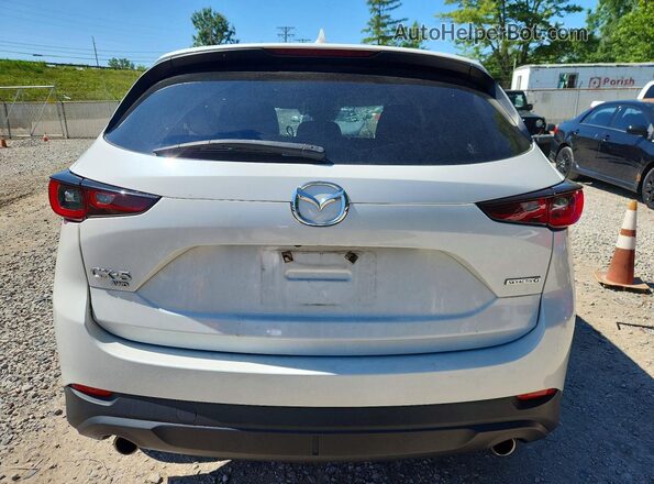 JM3KFBCM8N0620630 2022 MAZDA CX-5 White Հետևի տեսք