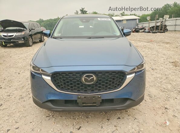 JM3KFBCM8N1593536 2022 MAZDA CX-5 Blue Вид спереду