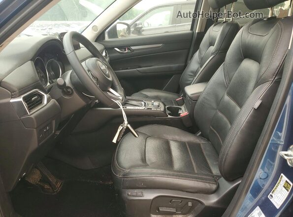 JM3KFBCM8N1593536 2022 MAZDA CX-5 Blue Вид салону спереду