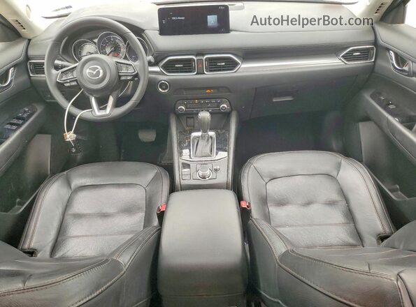 JM3KFBCM8N1593536 2022 MAZDA CX-5 Blue Вид панелі приладів