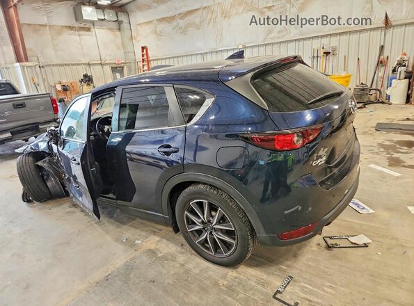 JM3KFBCM9J0459991 2018 MAZDA CX-5 Blue Rear left