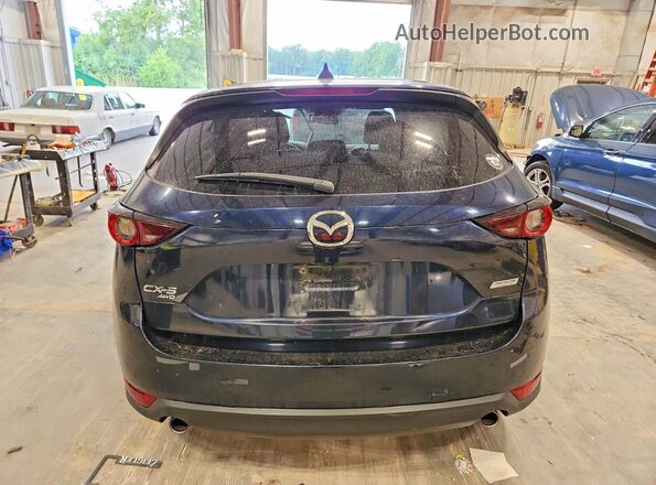 JM3KFBCM9J0459991 2018 MAZDA CX-5 Blue Rear view