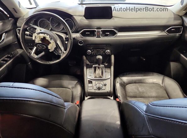 JM3KFBCM9J0459991 2018 MAZDA CX-5 Blue Dashboard view
