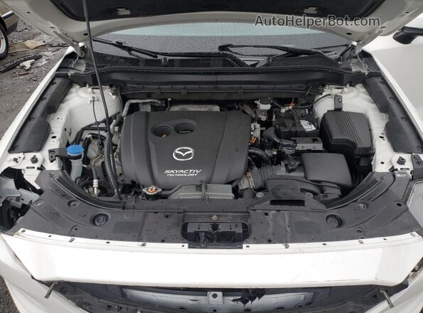 JM3KFBCM9K0509628 2019 MAZDA CX-5 White Widok komory silnika