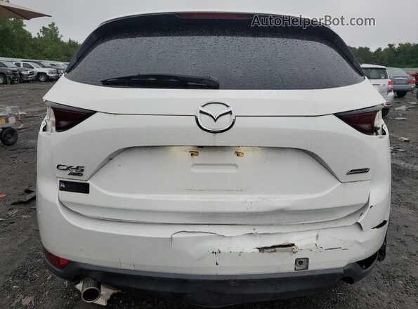 JM3KFBCM9K0509628 2019 MAZDA CX-5 White Widok z tyłu
