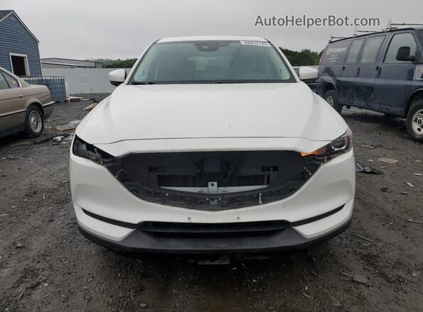JM3KFBCM9K0509628 2019 MAZDA CX-5 White Widok z przodu