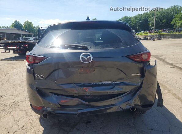 JM3KFBCM9M0371799 2021 MAZDA CX-5 Gray Հետևի տեսք