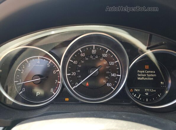 JM3KFBCM9M0371799 2021 MAZDA CX-5 Gray Սարքավորումների վահանակի տեսք