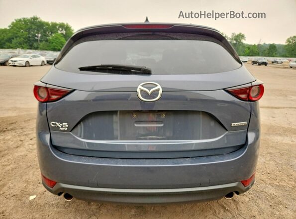 JM3KFBCM9M0395021 2021 MAZDA CX-5 Gray Widok z tyłu