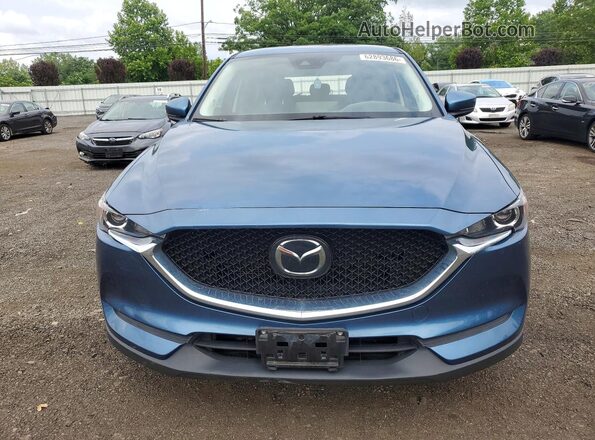 JM3KFBCM9M0450521 2021 MAZDA CX-5 Blue წინა ხედი