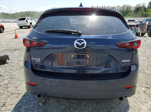 JM3KFBCM9N0560938 2022 MAZDA CX-5 Blue უკანა ხედი
