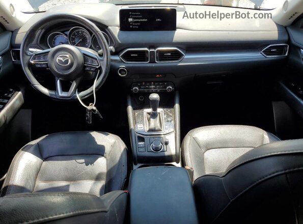 JM3KFBCM9N0560938 2022 MAZDA CX-5 Blue წინა პანელის ხედი