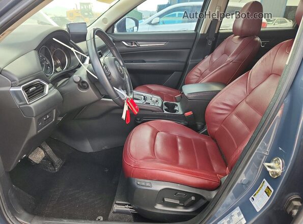 JM3KFBCM9N0565914 2022 MAZDA CX-5 Charcoal Вид салону спереду