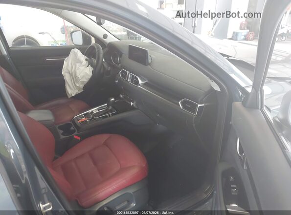 JM3KFBCM9P0186513 2023 MAZDA CX-5 Blue წინა სალონის ხედი