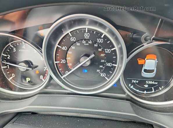 JM3KFBCM9S0778969 2025 MAZDA CX-5 Red Vista del cuadro de instrumentos