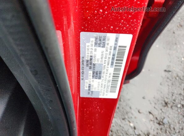 JM3KFBCM9S0778969 2025 MAZDA CX-5 Red Vista del compartimento del motor