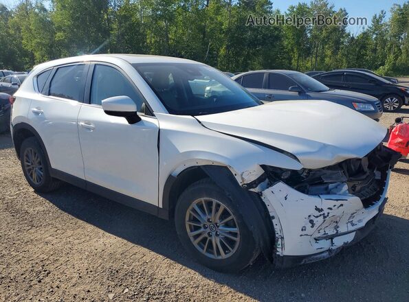 JM3KFBCMXJ0308030 2018 MAZDA CX-5 Белый Передняя правая четверть