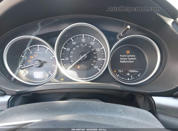 JM3KFBCMXJ0381916 2018 MAZDA CX-5 Blue Вид задніх сидінь