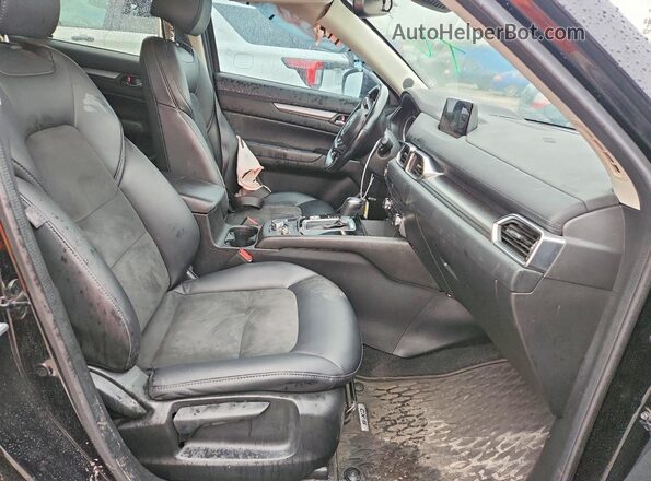 JM3KFBCMXJ0452371 2018 MAZDA CX-5 Black წინა სალონის ხედი