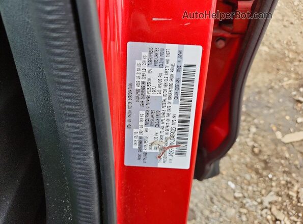 JM3KFBCMXJ0462026 2018 MAZDA CX-5 Red Vista de la etiqueta del VIN