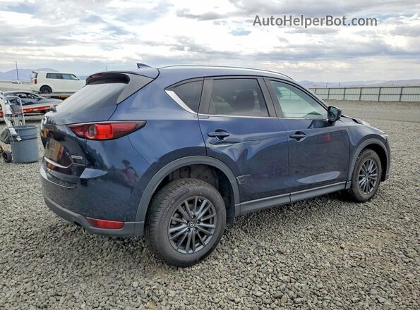 JM3KFBCMXL0845922 2020 MAZDA CX-5 Blue Trasero derecho