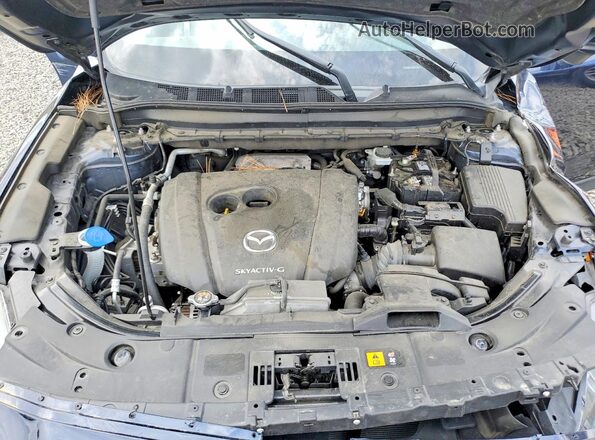 JM3KFBCMXL0845922 2020 MAZDA CX-5 Blue Vista del compartimento del motor