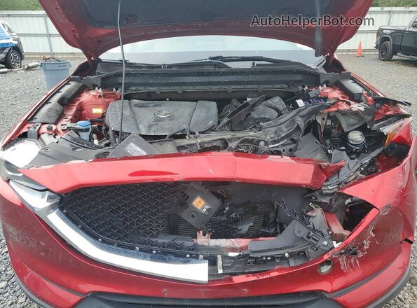 JM3KFBCMXL0848643 2020 MAZDA CX-5 Темно-бордовый Вид подкапотного пространства