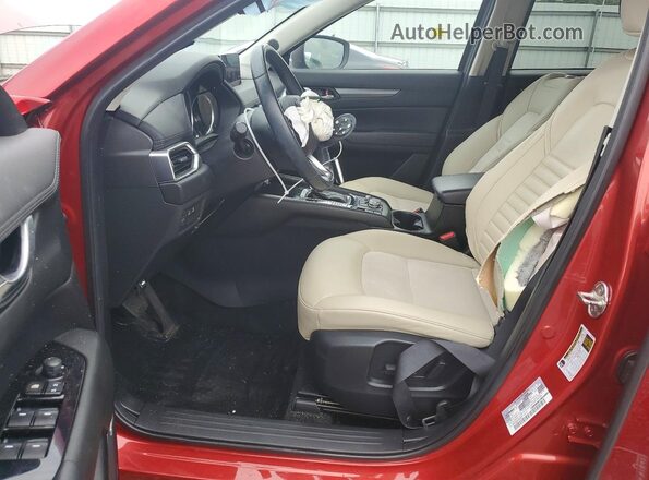 JM3KFBCMXL0848643 2020 MAZDA CX-5 Темно-бордовый Вид салона спереди