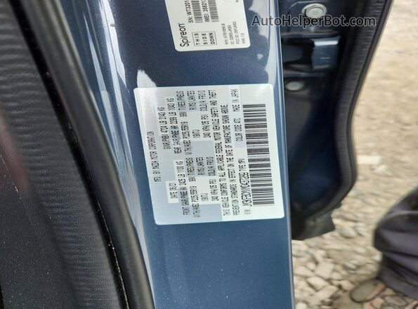 JM3KFBCMXM0437289 2021 MAZDA CX-5 Blue Widok komory silnika