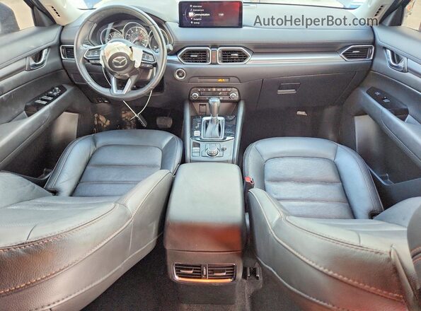 JM3KFBCMXP0127082 2023 MAZDA CX-5 Gray Առջևի վահանակի տեսք