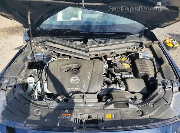JM3KFBCMXP0252745 2023 MAZDA CX-5 Blue Engine compartment view