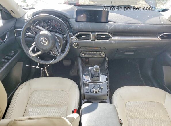 JM3KFBCMXP0252745 2023 MAZDA CX-5 Blue Dashboard view