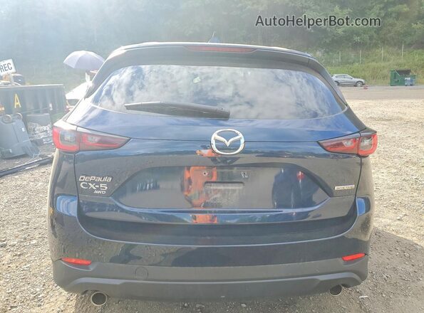 JM3KFBCMXP0252745 2023 MAZDA CX-5 Blue Rear view