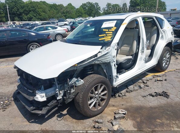 JM3KFBCMXP0290038 2023 MAZDA CX-5 White წინა მარცხენა ხედი სამი მეოთხედიდან