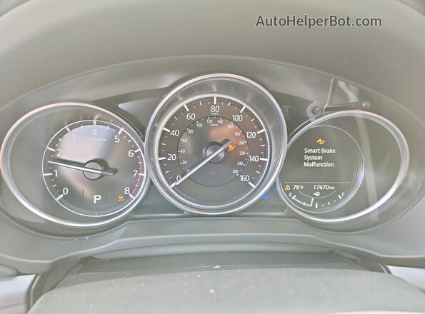 JM3KFBCMXR0369423 2024 MAZDA CX-5 Серый Вид щитка приборов