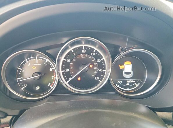 JM3KFBCMXS0723821 2025 MAZDA CX-5 Gray ხელსაწყოთა პანელის ხედი