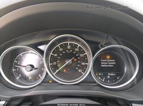JM3KFBCMXS0794243 2025 MAZDA CX-5 Red უკანა სავარძლების ხედი