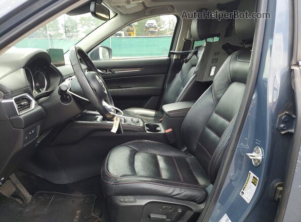 JM3KFBCY2M0382534 2021 MAZDA CX-5 Blue Սալոնի դիմացի տեսք