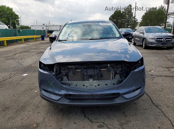 JM3KFBCY2M0382534 2021 MAZDA CX-5 Blue Դիմացի տեսք