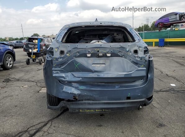 JM3KFBCY2M0382534 2021 MAZDA CX-5 Blue Հետևի տեսք