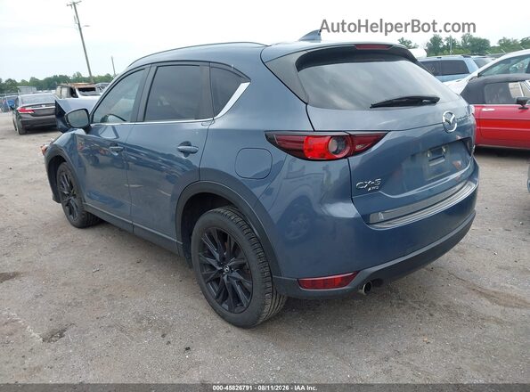 JM3KFBCY5M0378736 2021 MAZDA CX-5 Blue Tył lewy