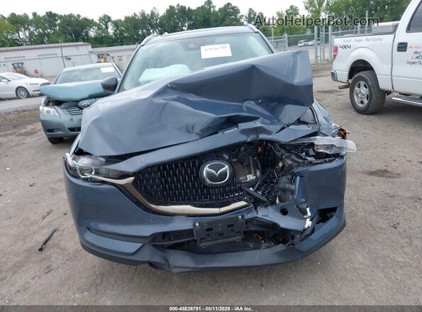 JM3KFBCY5M0378736 2021 MAZDA CX-5 Blue Widok zestawu wskaźników