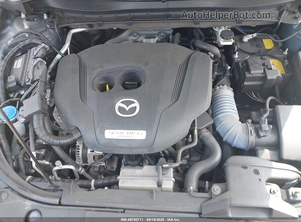 JM3KFBCY8M0493203 2021 MAZDA CX-5 Light Blue Вид сзади