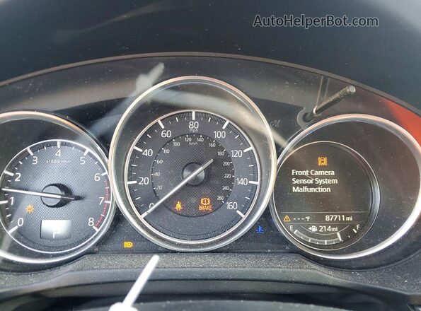 JM3KFBDL0H0141287 2017 MAZDA CX-5 Black Vista del cuadro de instrumentos
