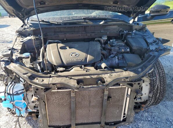JM3KFBDL0H0141287 2017 MAZDA CX-5 Black Vista del compartimento del motor