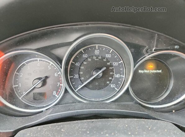 JM3KFBDL1H0167624 2017 MAZDA CX-5 Blue Vista del cuadro de instrumentos