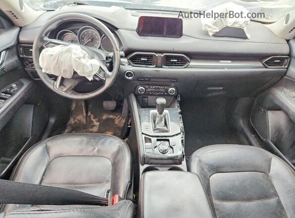 JM3KFBDL1H0167624 2017 MAZDA CX-5 Blue Vista del salpicadero