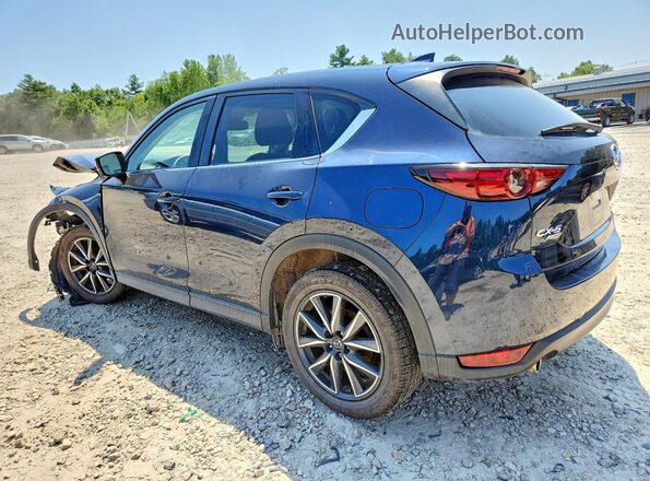 JM3KFBDL1H0205983 2017 MAZDA CX-5 Blue Trasero izquierdo